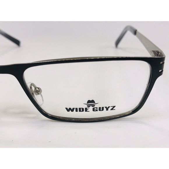 New Wide Guyz Black BOSS Eyeglasses 58mm for The Stylish Large Man - Picture 9 of 12